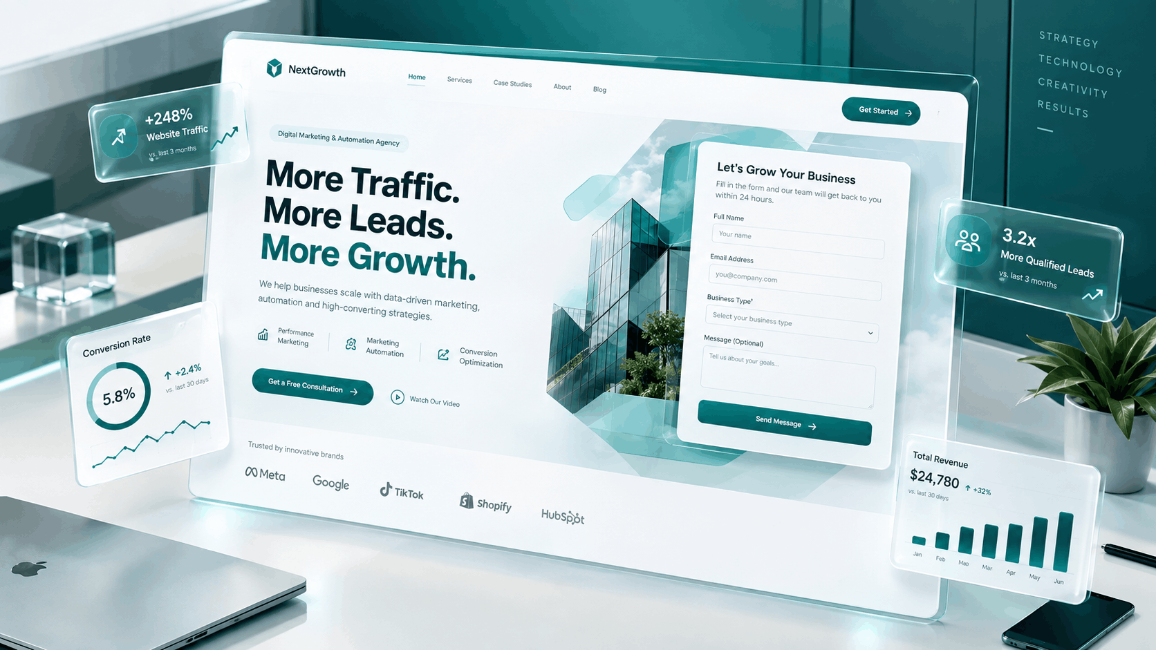 Landing Page Showcase